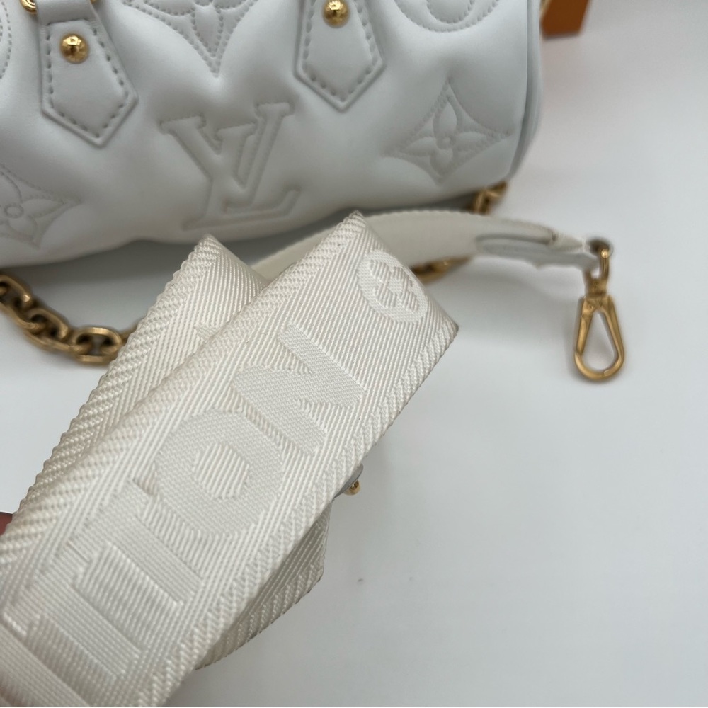 Louis Vuitton Papillon Bb Bubble Gram Shoulder Bag 3Way Calfskin ❤️ - Picture 4 of 16